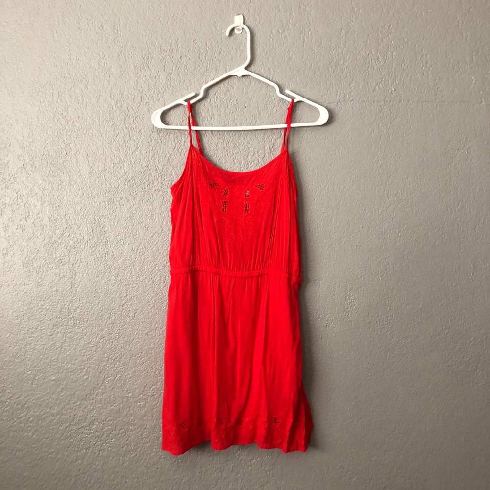 Red Sun Dress
